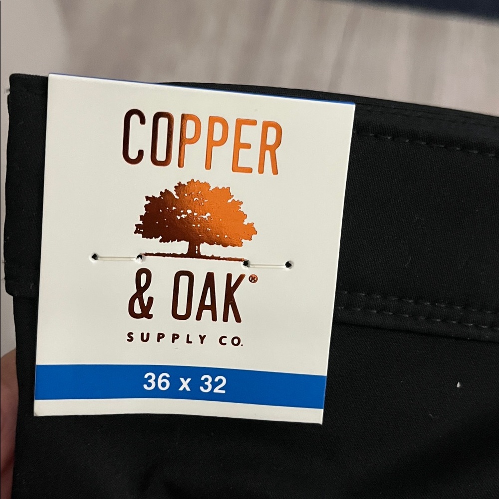 Copper & Oak Black Tech Utility Pants - Picture 3 of 5